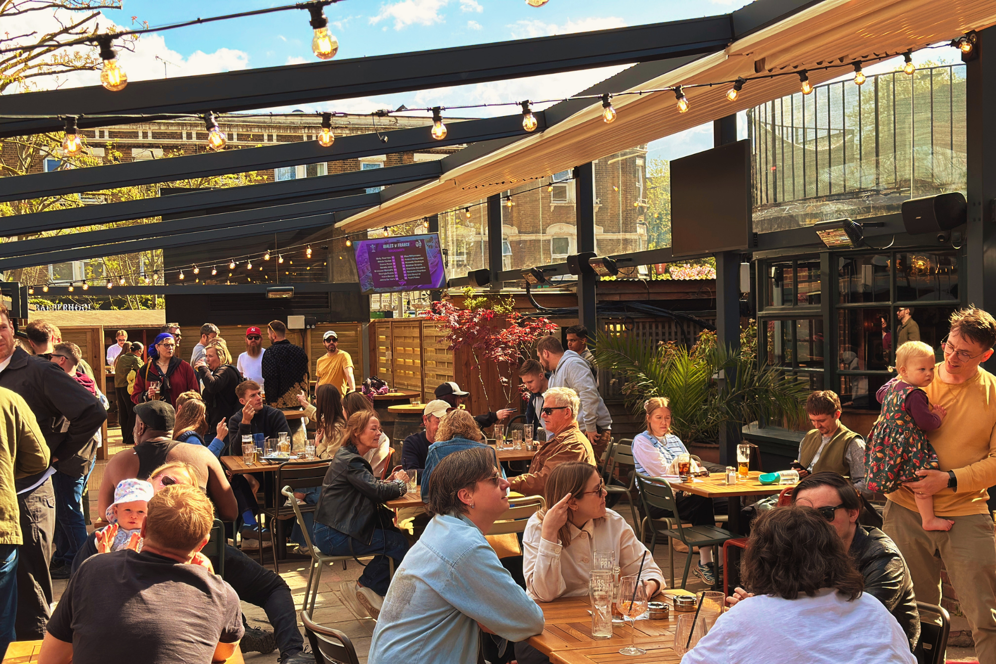 Crooked Billet beer garden